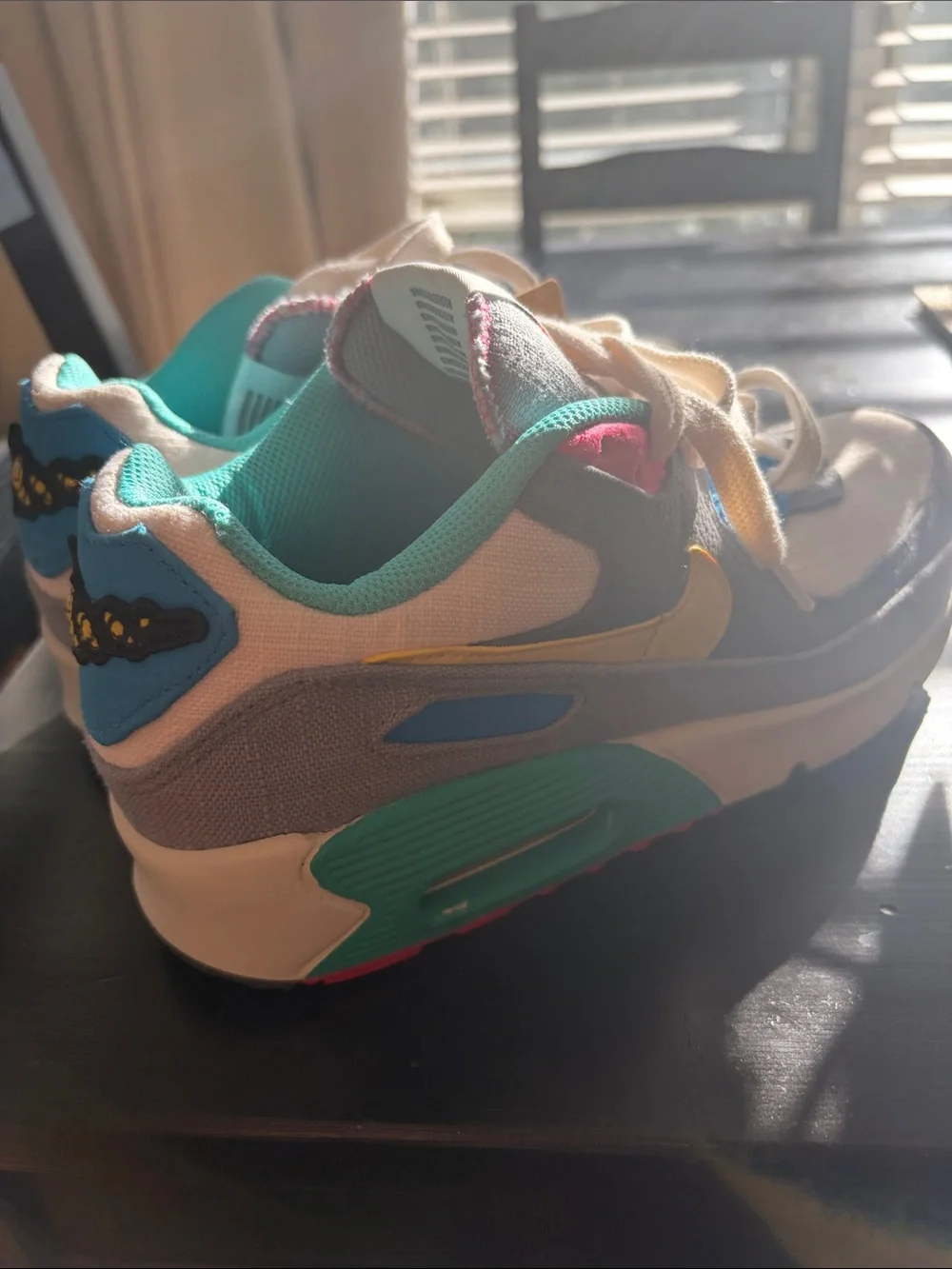 Nike Air Max 90 Air Sprung Caterpillar GS Grade School Size 5.5Y DN4415 001